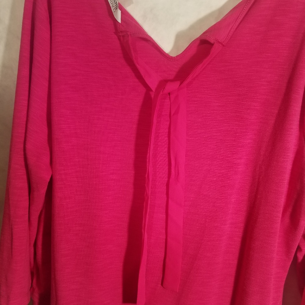 XL Ellen Tracy Company pink blouse